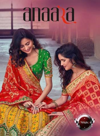 Anaara 4901 to 4914 Nx By Tathastu Pure Silk Wedding Lehenga Choli Collection